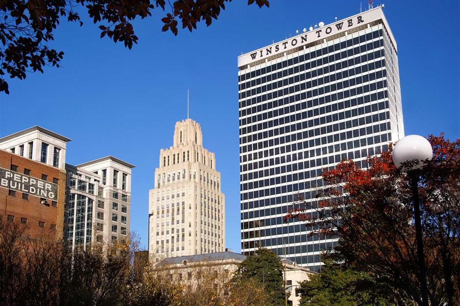 Die Vorlage: Reynolds Building, North Carolina, USA